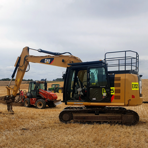 Longburn Draining Cat Digger